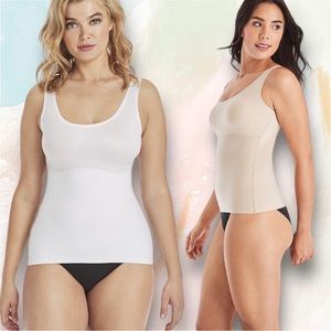 NWT Maidenform Shapewear Size Medium White Comfort Devotion Firm Control…